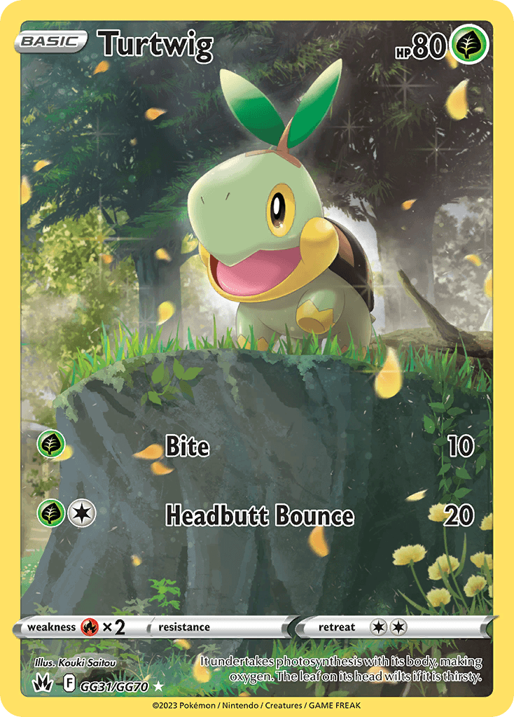 Turtwig – Crown Zenith Galarian Gallery GG31