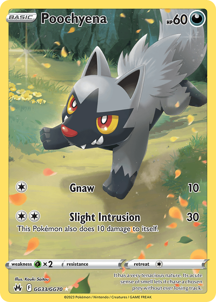 Poochyena – Crown Zenith Galarian Gallery GG33