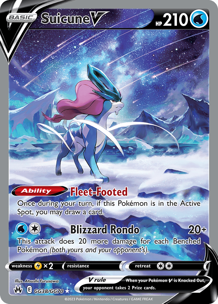 Suicune V – Crown Zenith Galarian Gallery GG38