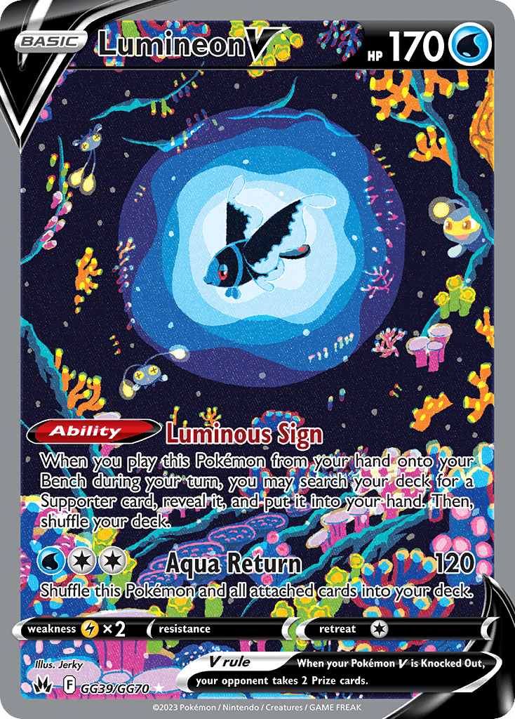 Lumineon V – Crown Zenith Galarian Gallery GG39