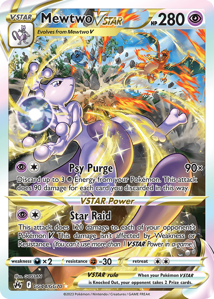 Mewtwo VSTAR – Crown Zenith Galarian Gallery GG44