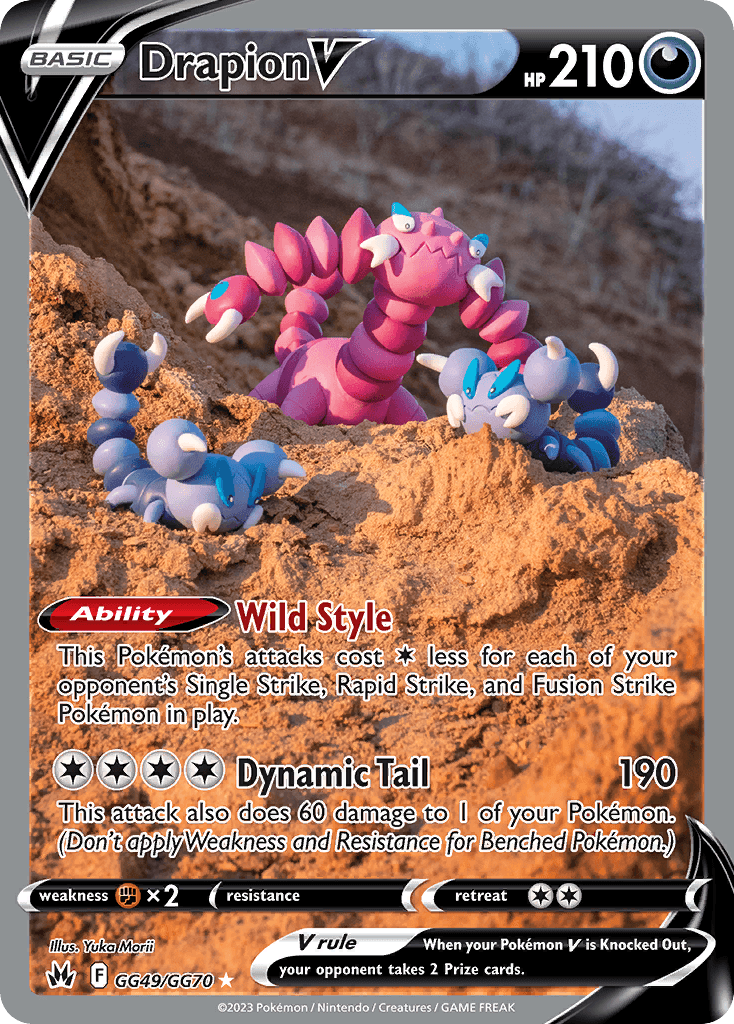 Drapion V – Crown Zenith Galarian Gallery GG49