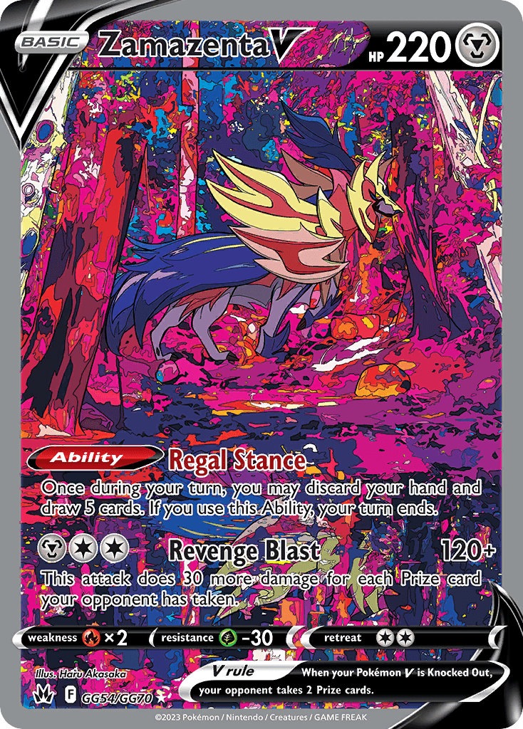 Zamazenta V – Crown Zenith Galarian Gallery GG54