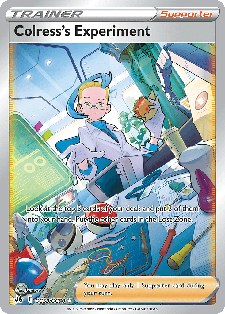 Colress's Experiment – Crown Zenith Galarian Gallery GG59