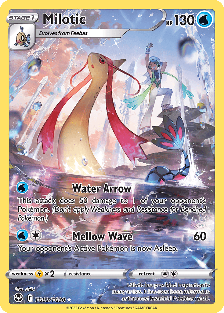 Milotic – Silver Tempest Trainer Gallery TG02
