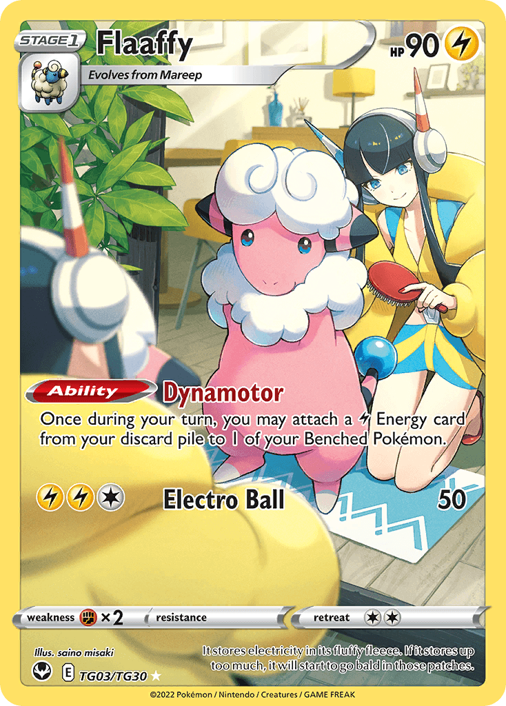Flaaffy – Silver Tempest Trainer Gallery TG03