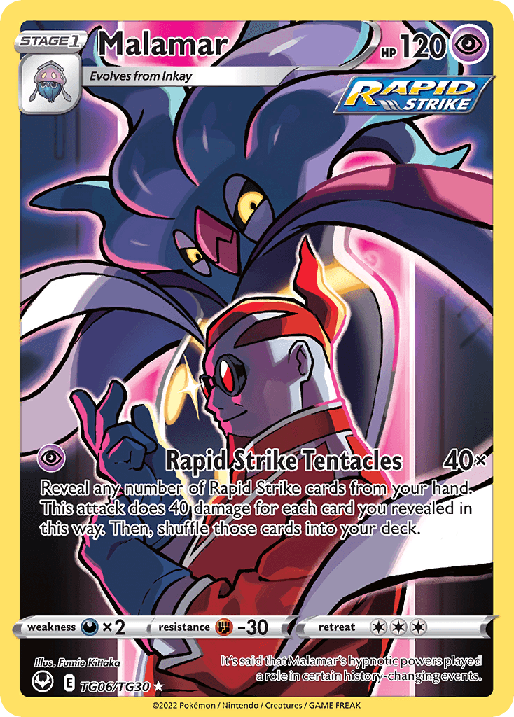 Malamar – Silver Tempest Trainer Gallery TG06