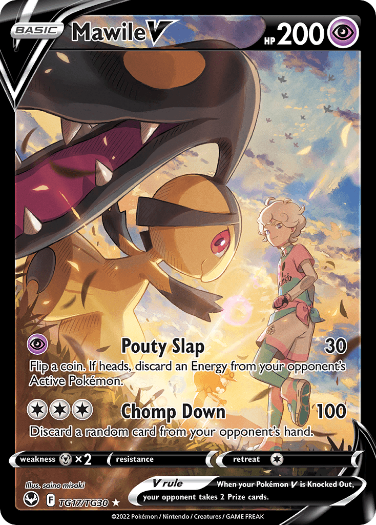 Mawile V – Silver Tempest Trainer Gallery TG17
