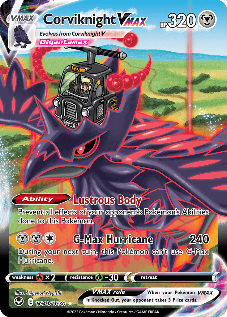 Corviknight VMAX – Silver Tempest Trainer Gallery TG19