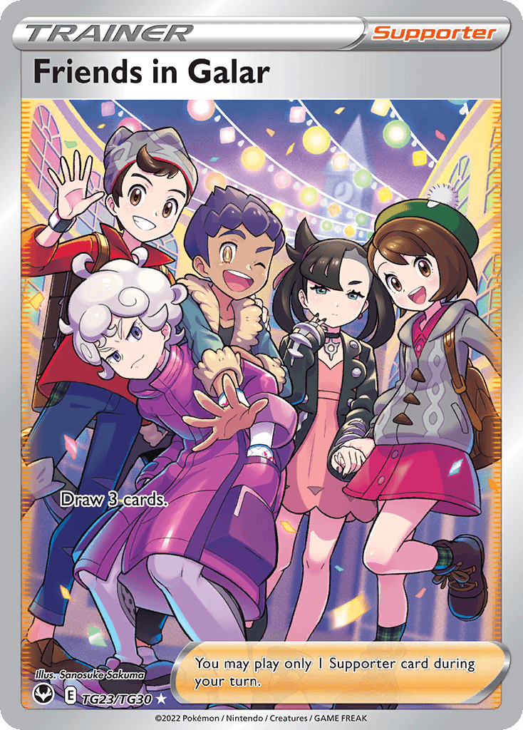 Friends in Galar – Silver Tempest Trainer Gallery TG23