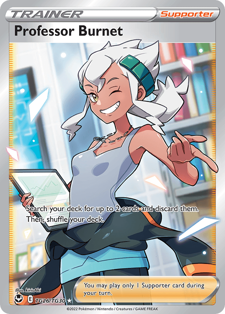 Professor Burnet – Silver Tempest Trainer Gallery TG26