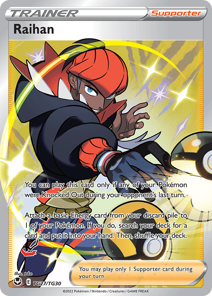 Raihan – Silver Tempest Trainer Gallery TG27