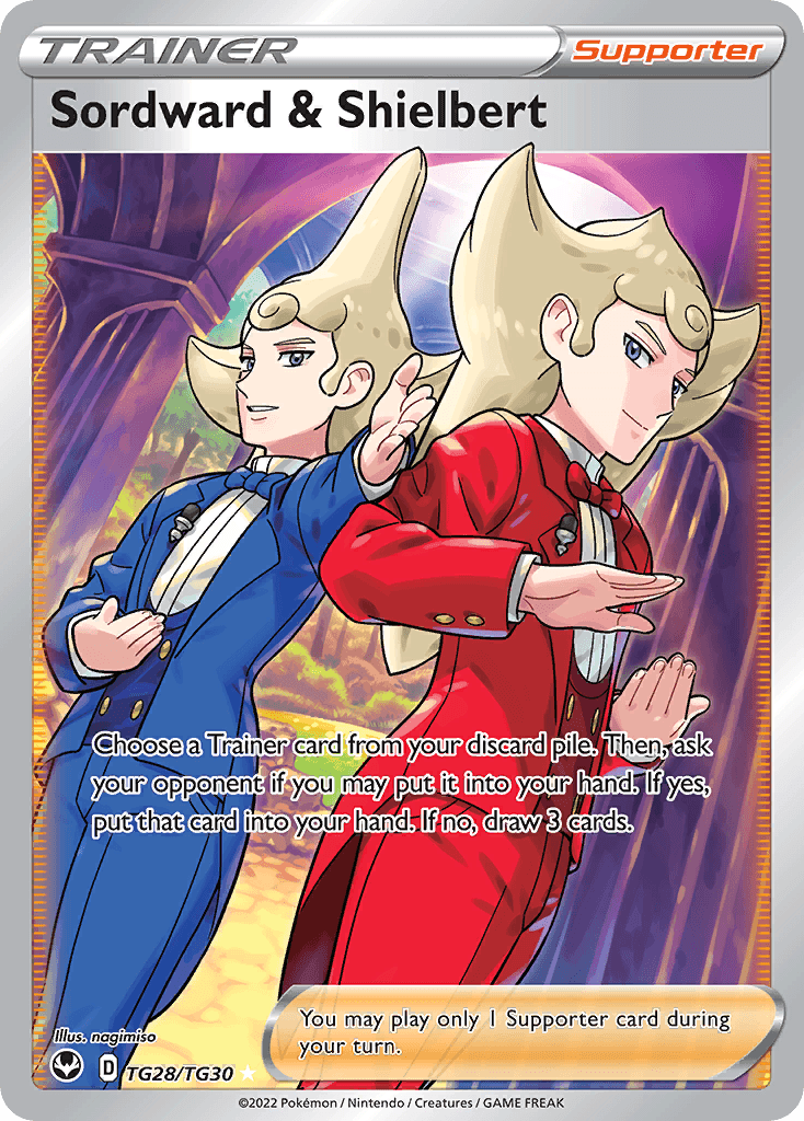Sordward & Shielbert – Silver Tempest Trainer Gallery TG28
