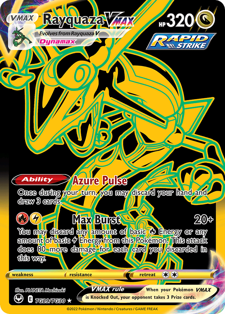 Rayquaza VMAX – Silver Tempest Trainer Gallery TG29