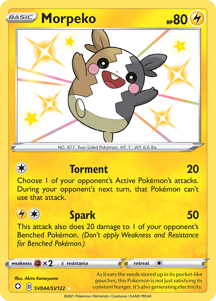 Morpeko – Shining Fates Shiny Vault SV044