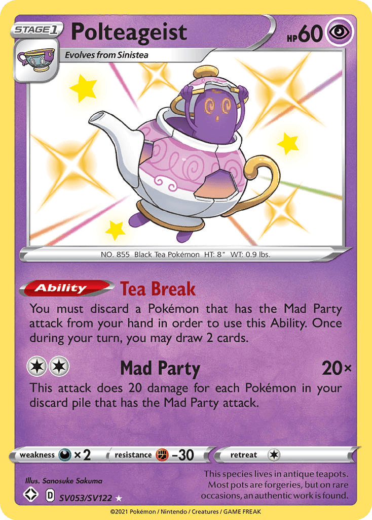 Polteageist – Shining Fates Shiny Vault SV053