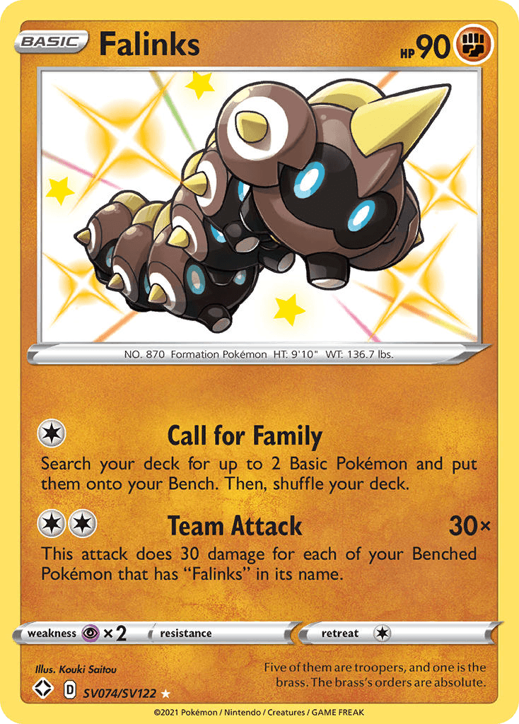 Falinks – Shining Fates Shiny Vault SV074
