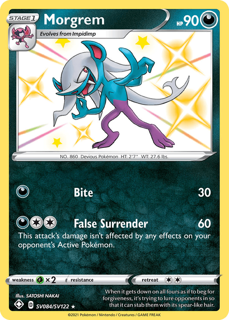 Morgrem – Shining Fates Shiny Vault SV084