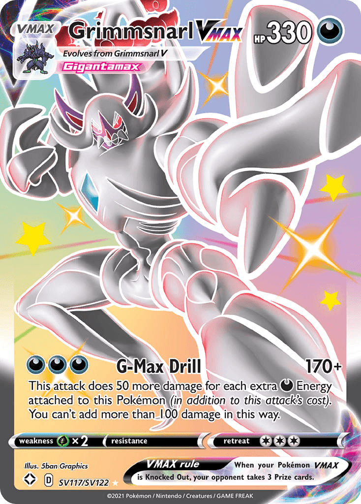 Grimmsnarl VMAX – Shining Fates Shiny Vault SV117
