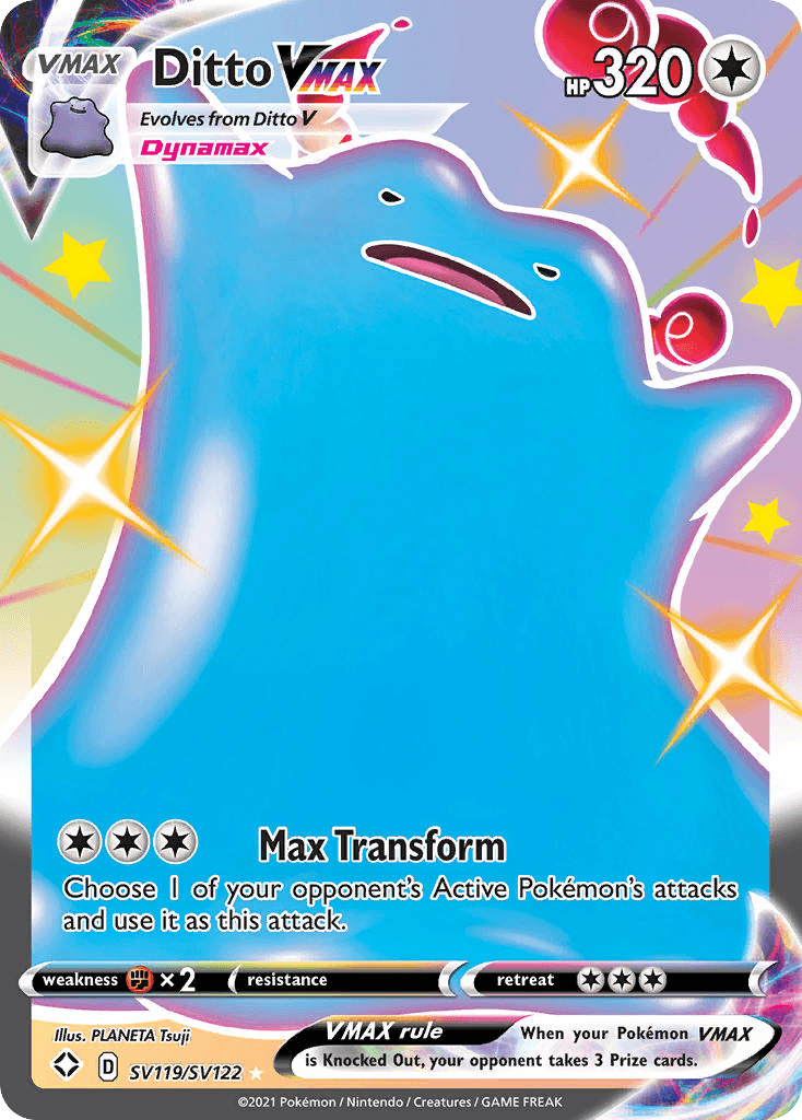 Ditto VMAX – Shining Fates Shiny Vault SV119