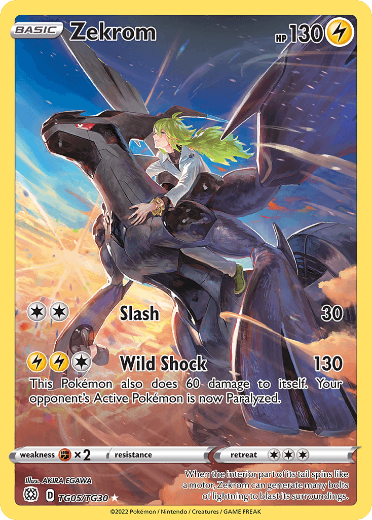 Zekrom – Brilliant Stars Trainer Gallery TG05