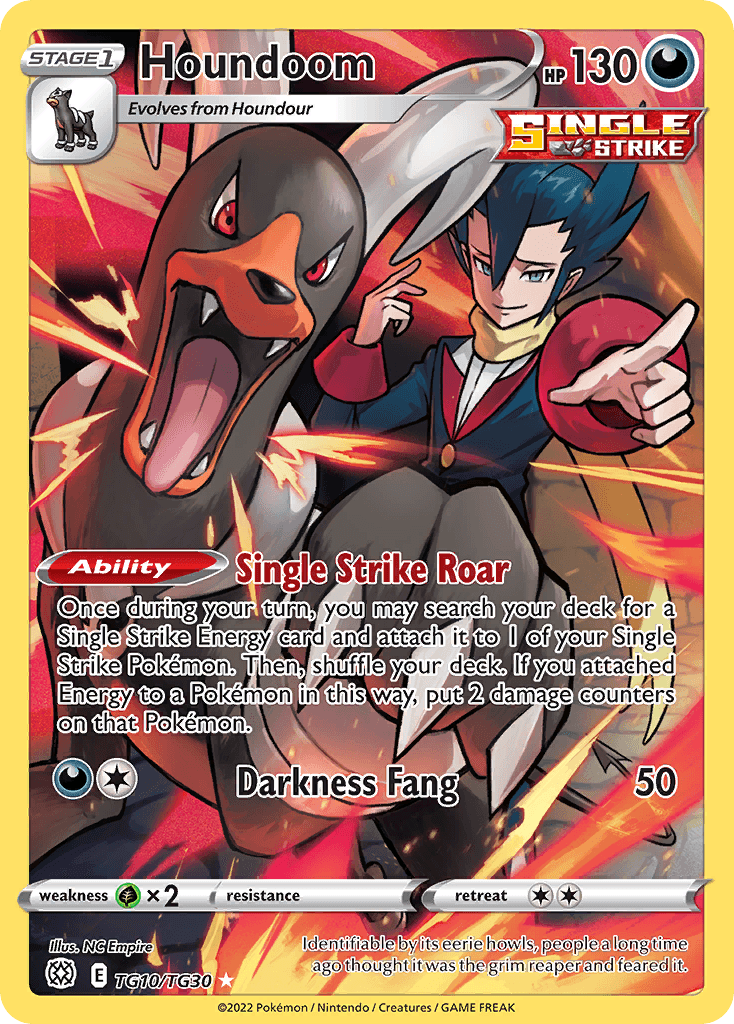 Houndoom – Brilliant Stars Trainer Gallery TG10