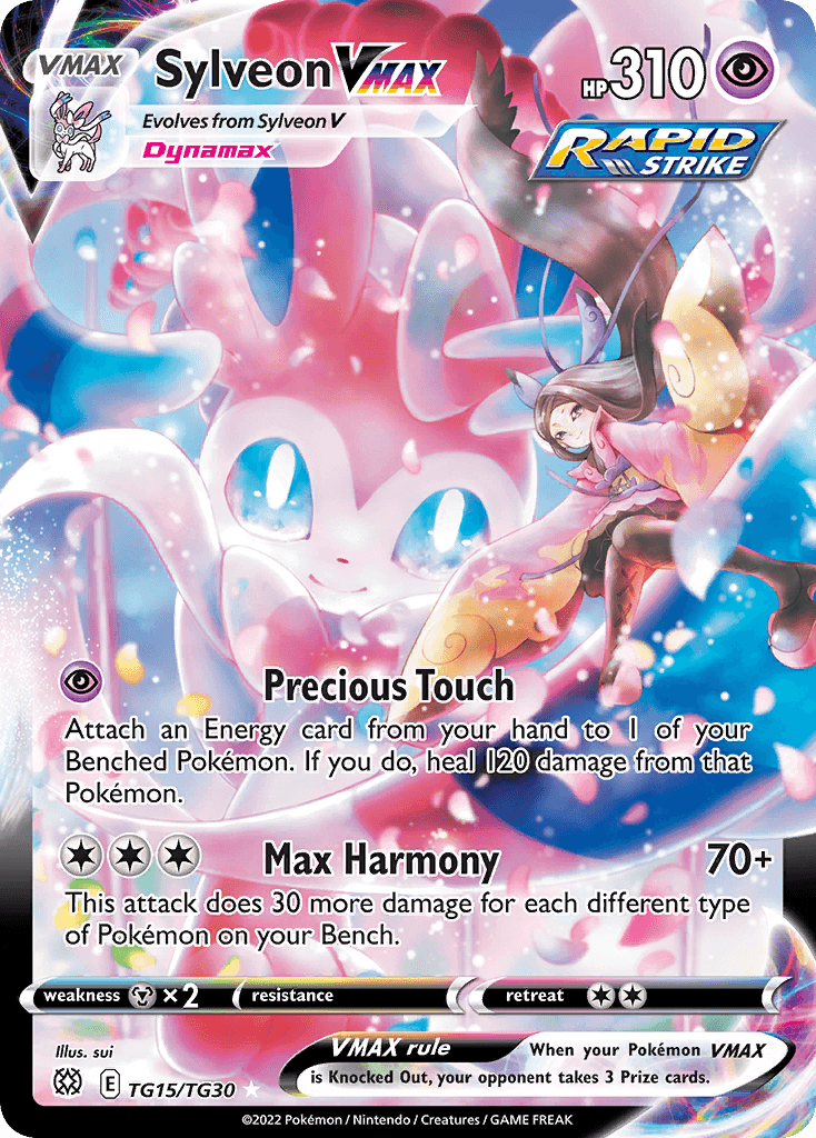 Sylveon VMAX – Brilliant Stars Trainer Gallery TG15