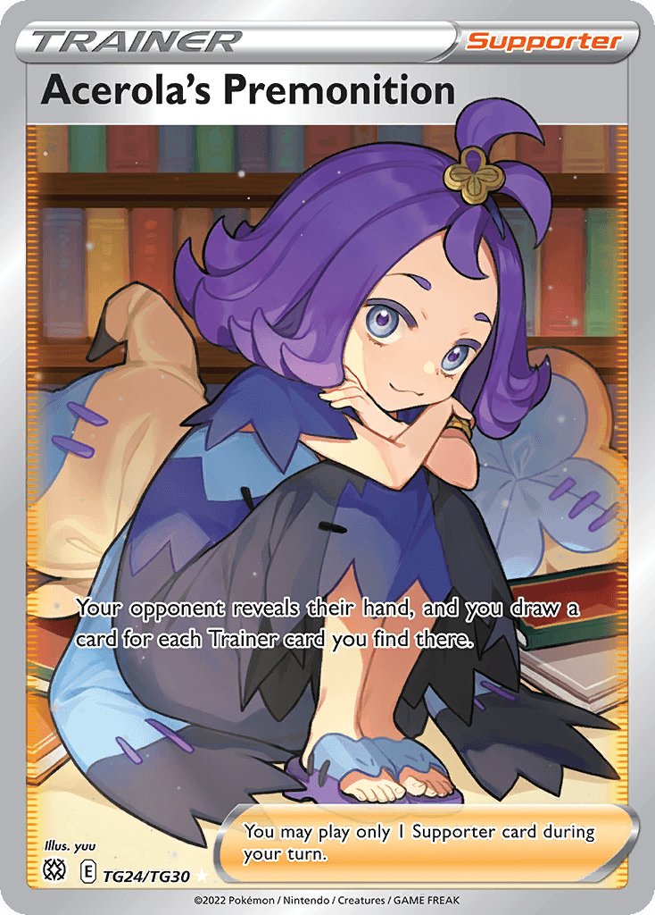 Acerola's Premonition – Brilliant Stars Trainer Gallery TG24
