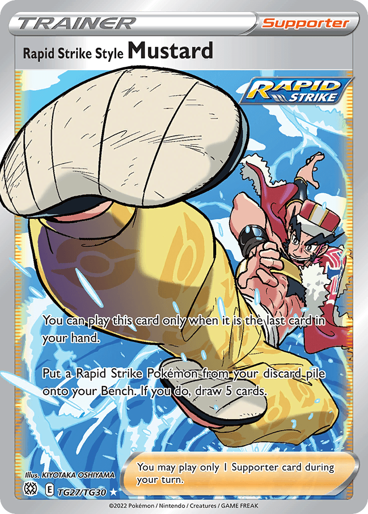 Rapid Strike Style Mustard – Brilliant Stars Trainer Gallery TG27