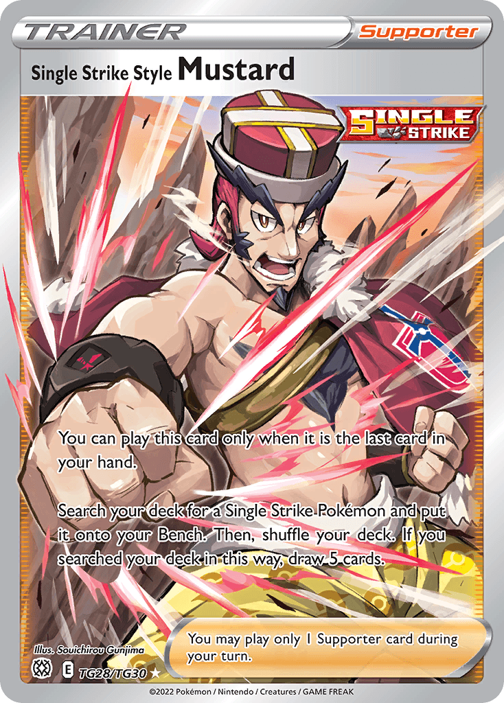 Single Strike Style Mustard – Brilliant Stars Trainer Gallery TG28