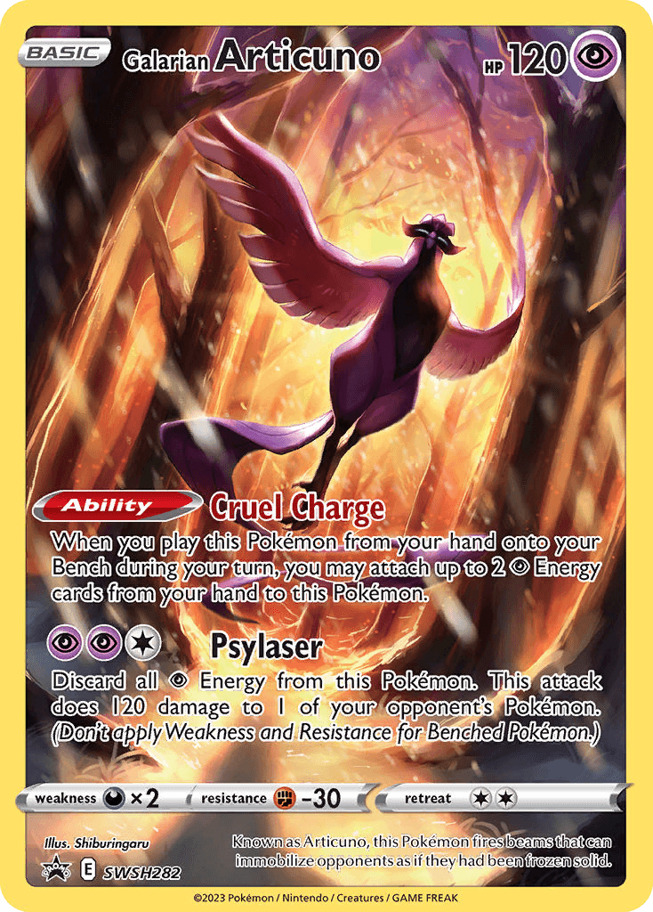 Galarian Articuno – SWSH Black Star Promos SWSH282