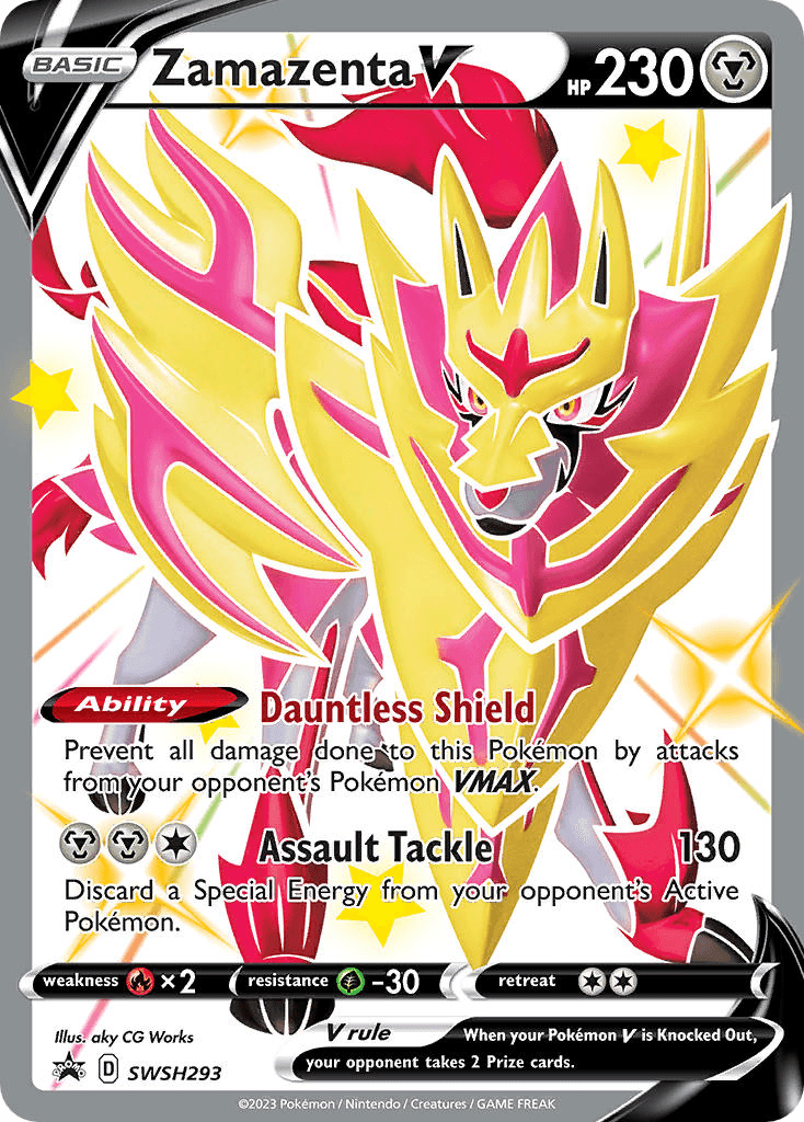 Zamazenta V – SWSH Black Star Promos SWSH293