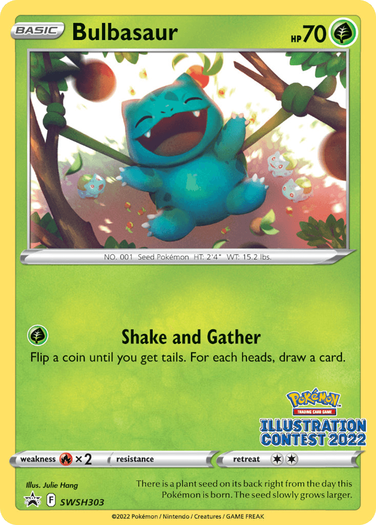 Bulbasaur – SWSH Black Star Promos SWSH303