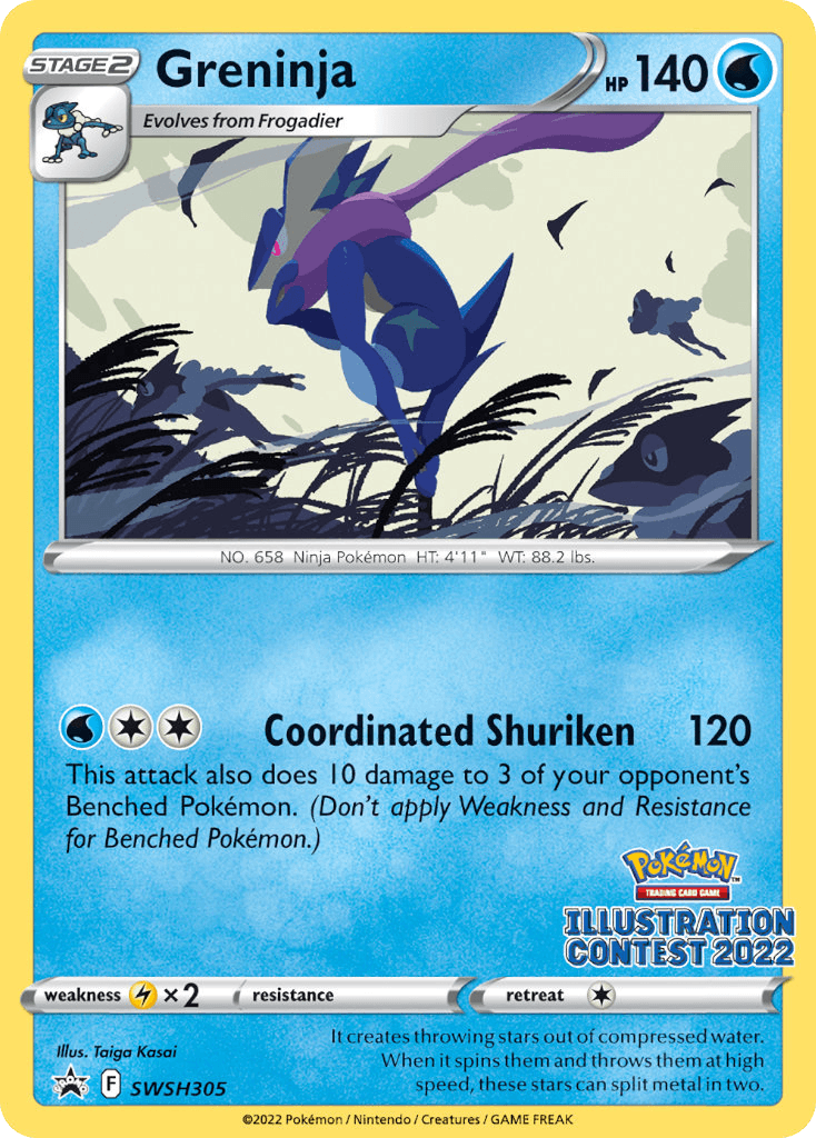 Greninja – SWSH Black Star Promos SWSH305