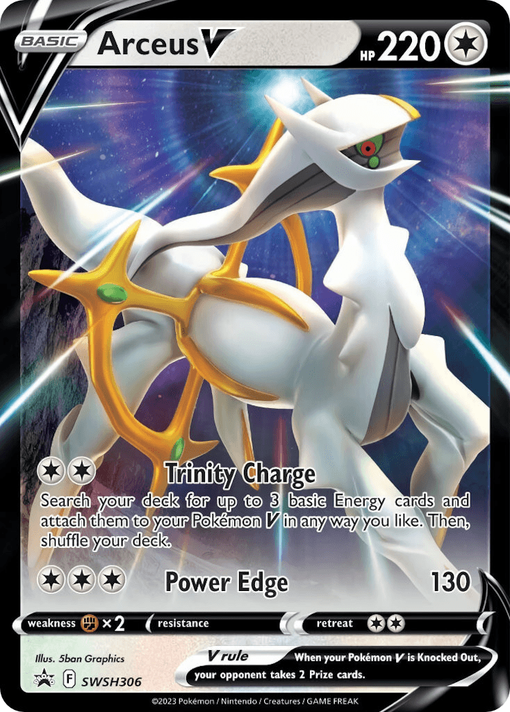 Arceus V – SWSH Black Star Promos SWSH306