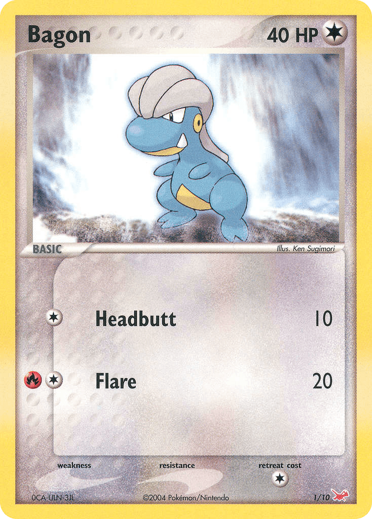 Bagon – EX trainer Kit (Latias) 1