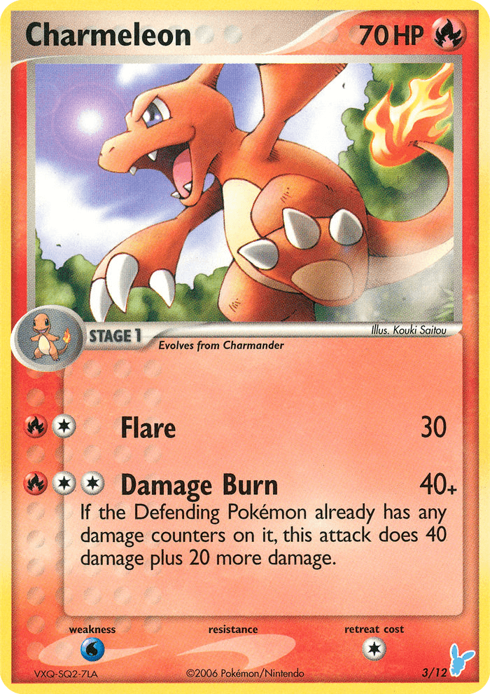 Charmeleon – EX trainer Kit 2 (Minun) 3