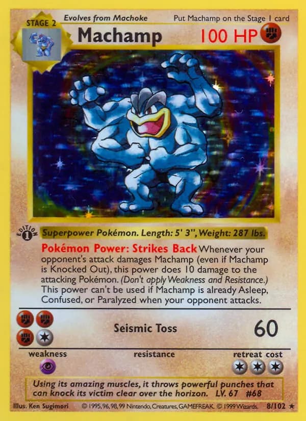 Machamp – Base Set 8