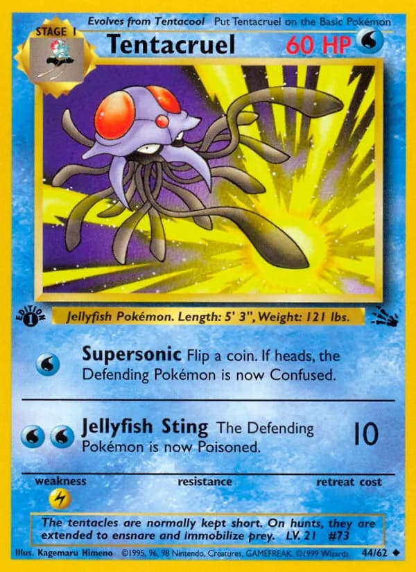 Tentacruel – Fossil 44