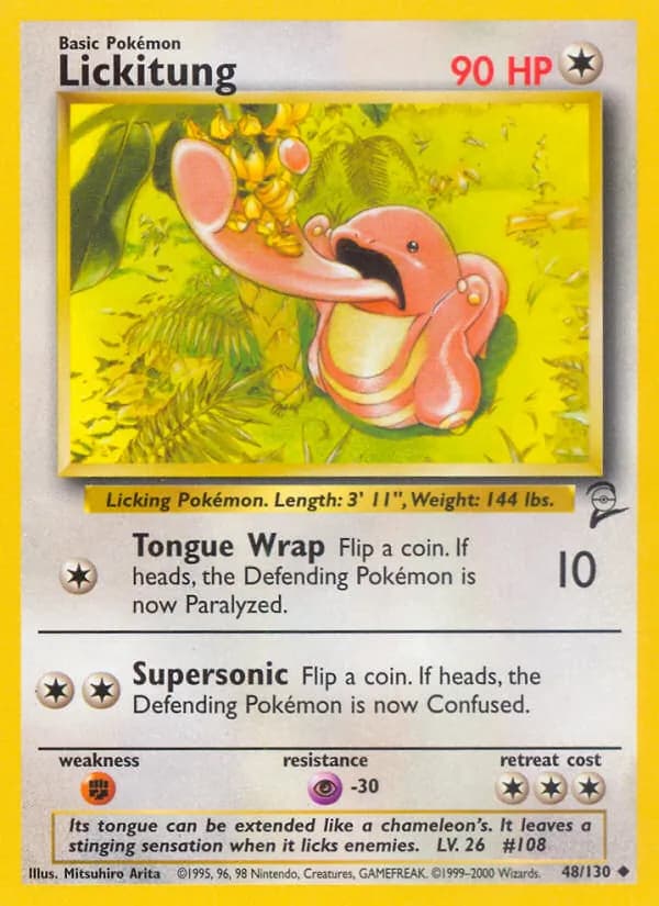 Lickitung – Base Set 2 48