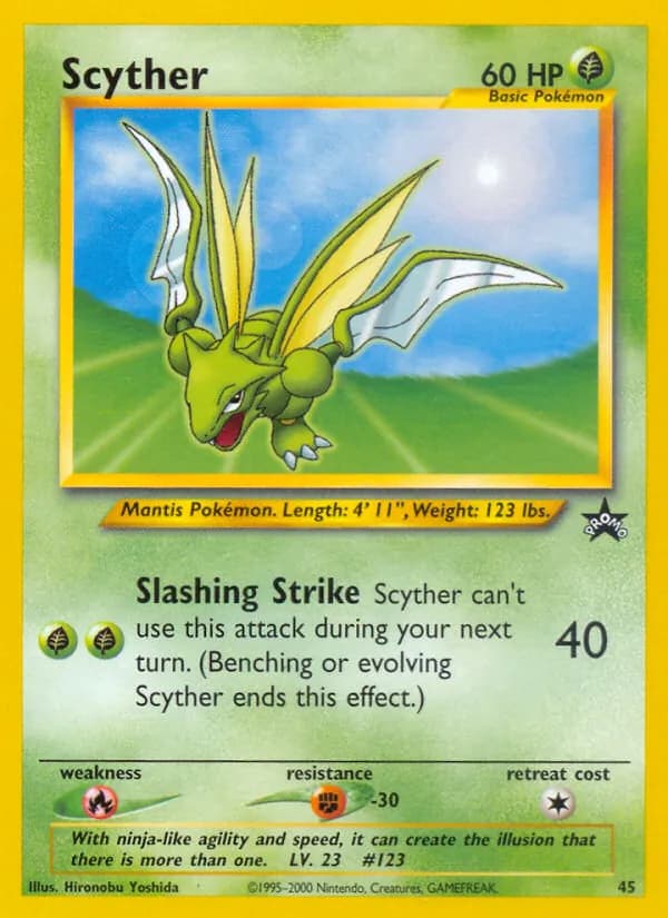 Scyther – Wizards Black Star Promos 45