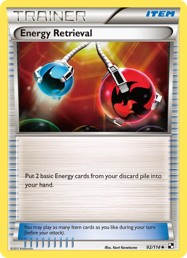 Energy Retrieval – Black & White 92