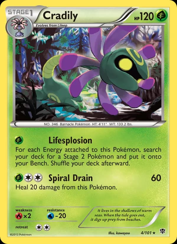 Cradily – Plasma Blast 4