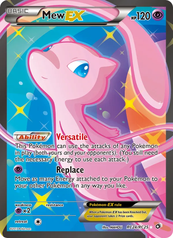 Mew-EX – Legendary Treasures RC24