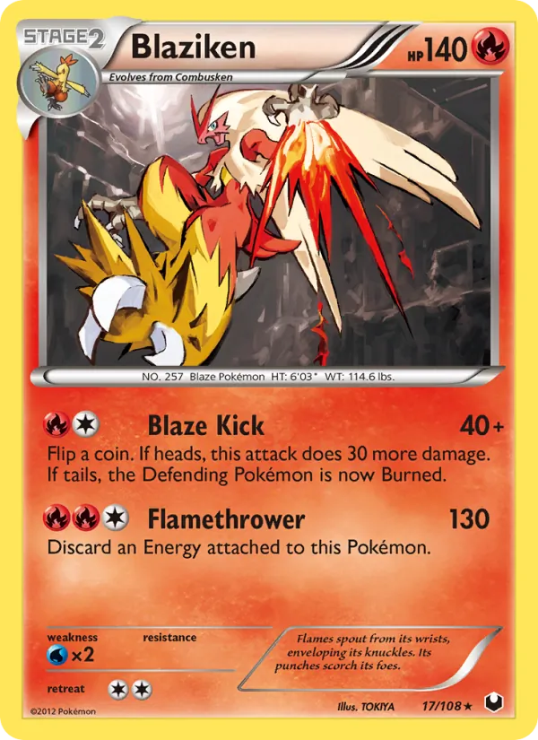 Blaziken – Dark Explorers 17