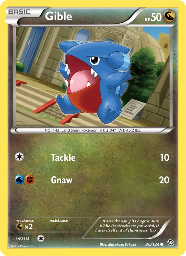 Gible – Dragons Exalted 86