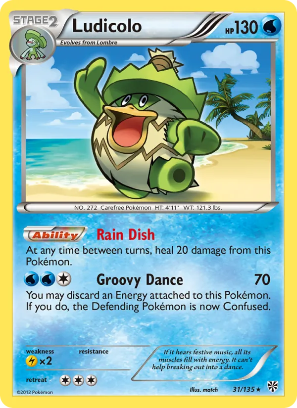 Ludicolo – Plasma Storm 31