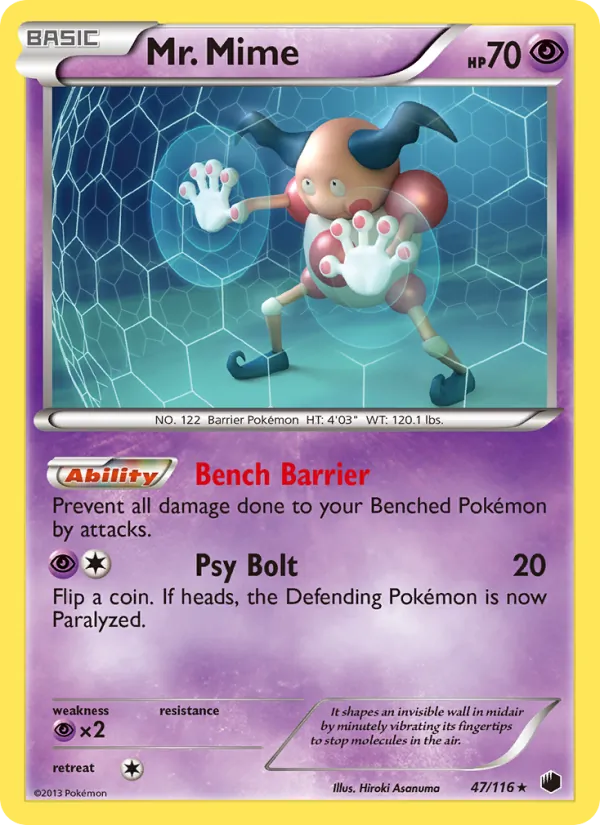 Mr. Mime – Plasma Freeze 47