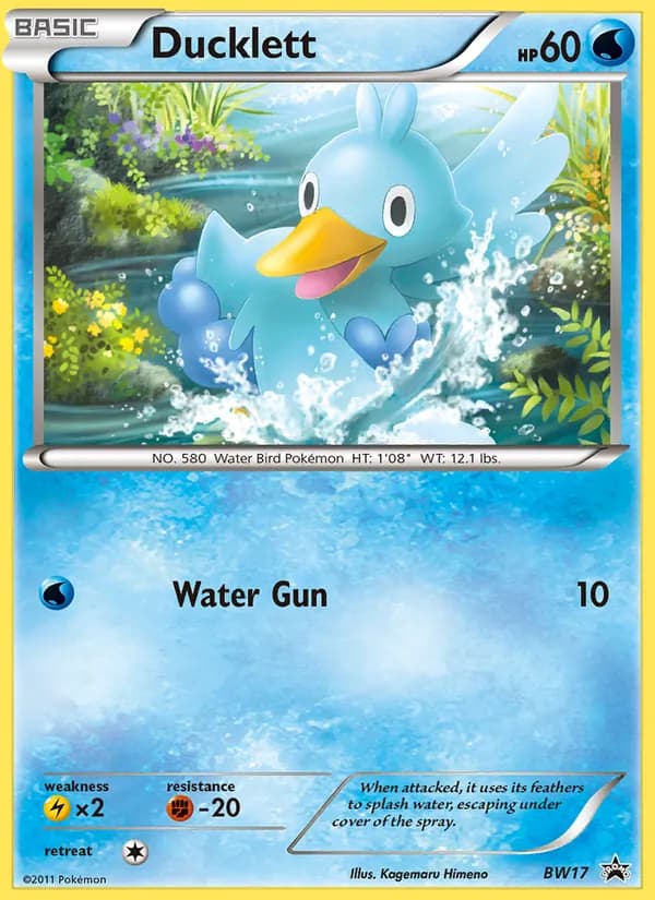 Ducklett – BW Black Star Promos BW17