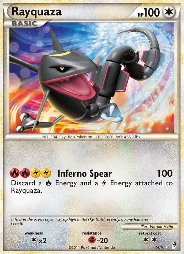 Rayquaza – Call of Legends SL10